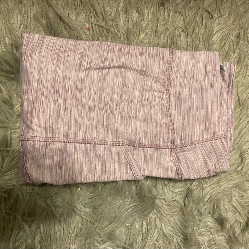 purple full length leggings